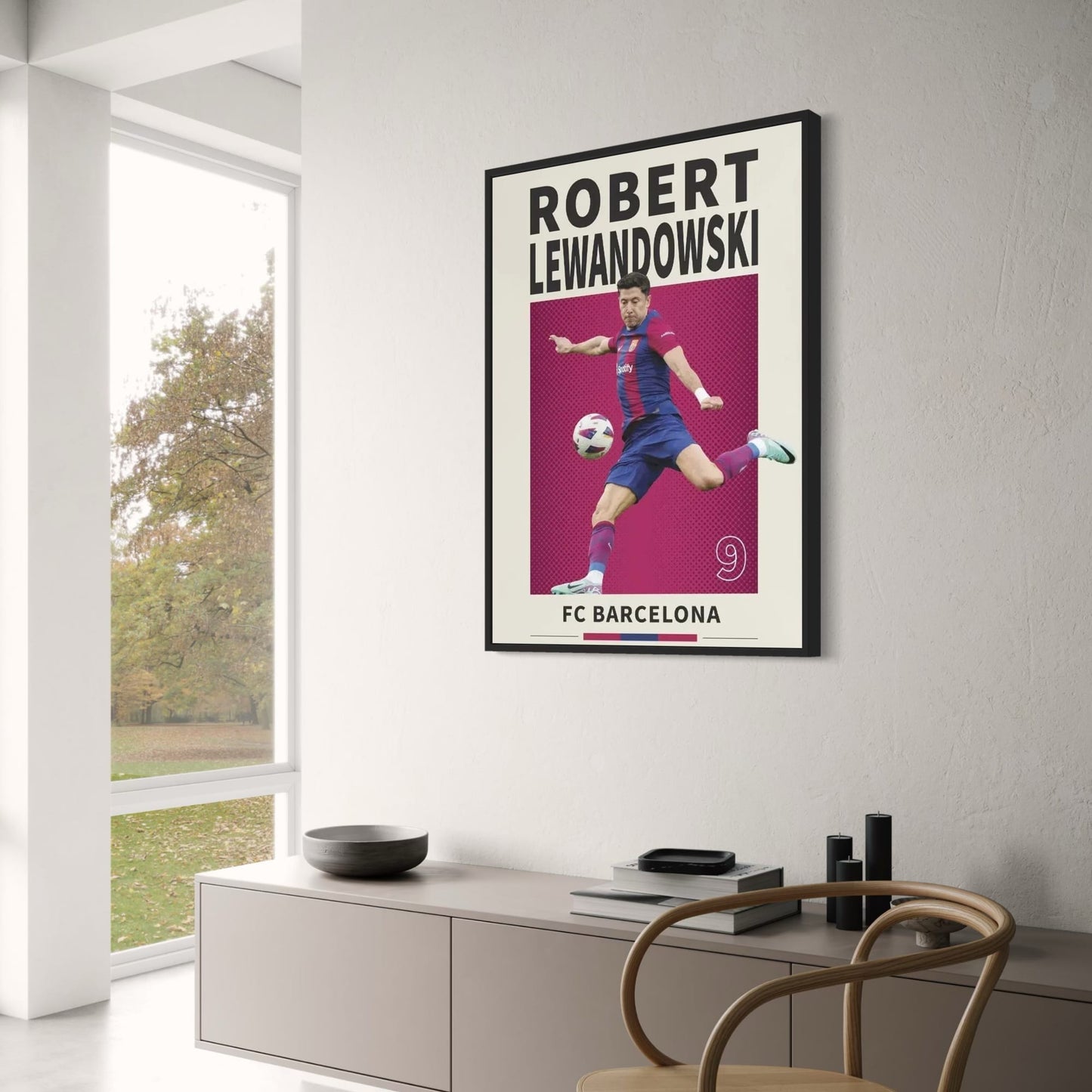 Robert Lewandowski | Soccer Legend Poster