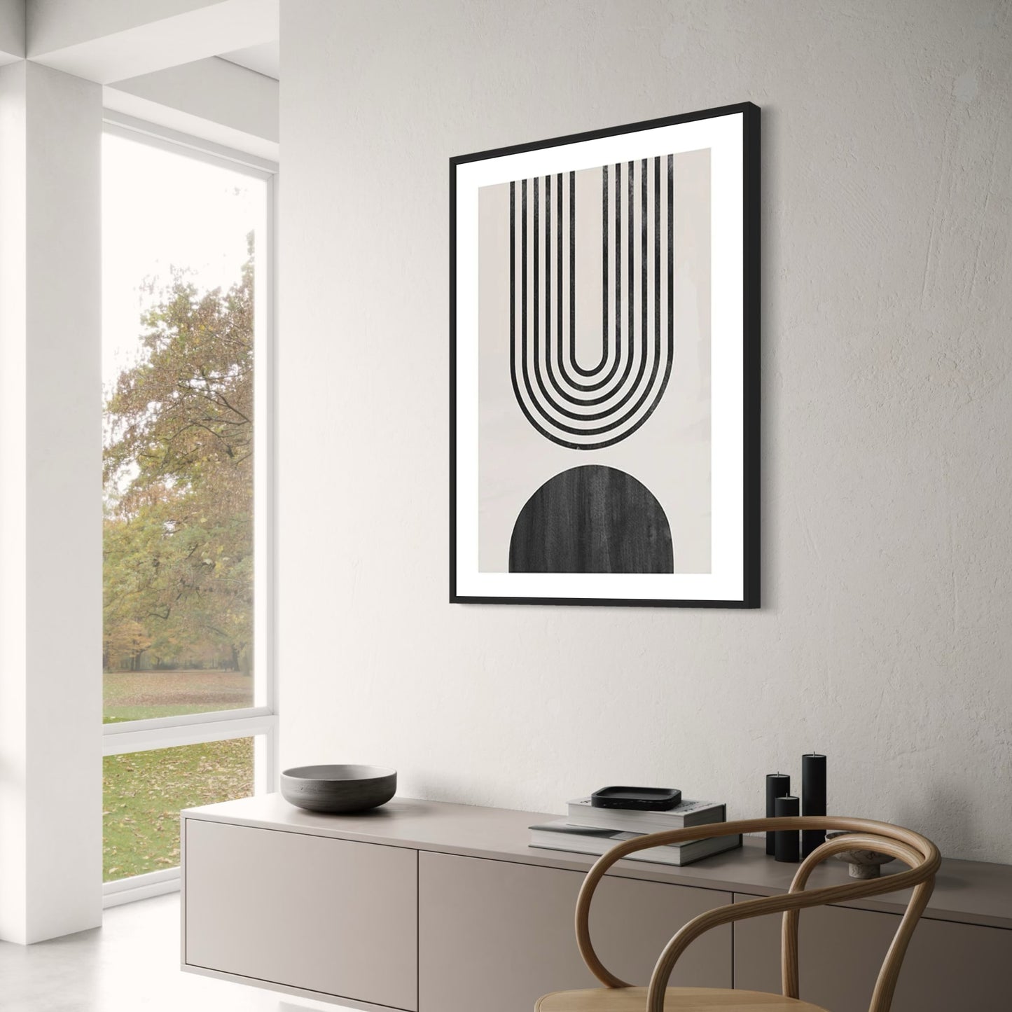 The Weight of Emptiness | Artistic Visual Artwork Poster | Captivating Wall Art for Home Decor | Abstract Design