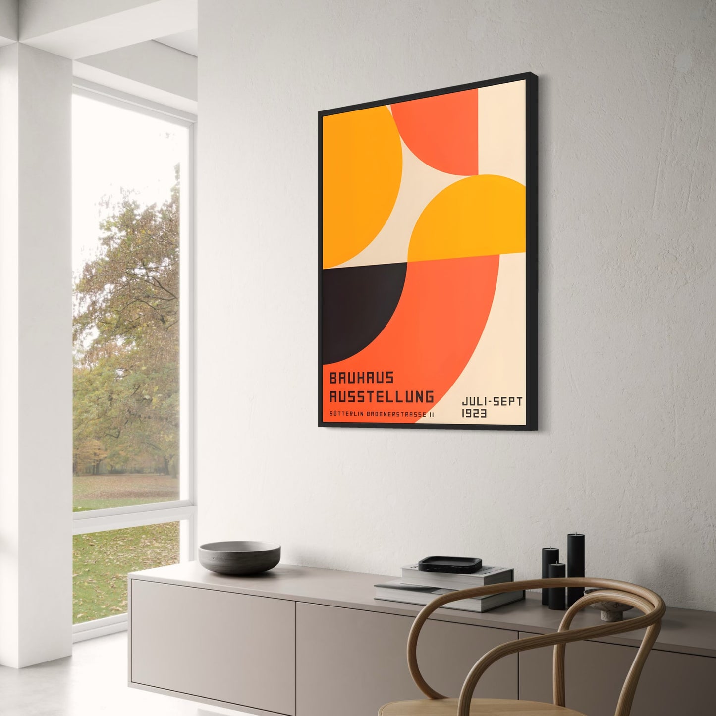 Bauhaus Geometric Abstraction | Color Rings