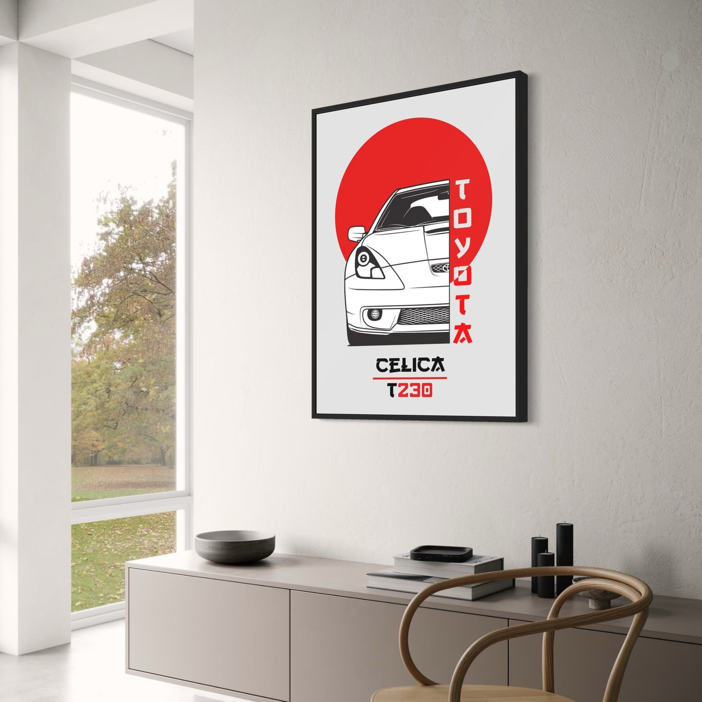 Toyota Celica T230 | Vintage Japanese Car Art