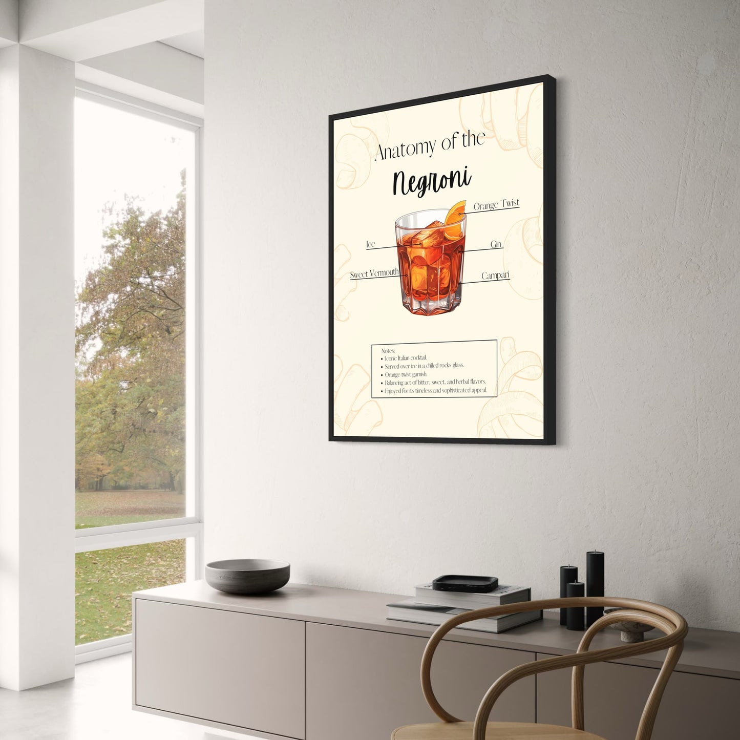 Negroni Cocktail Recipe | Mixology Art