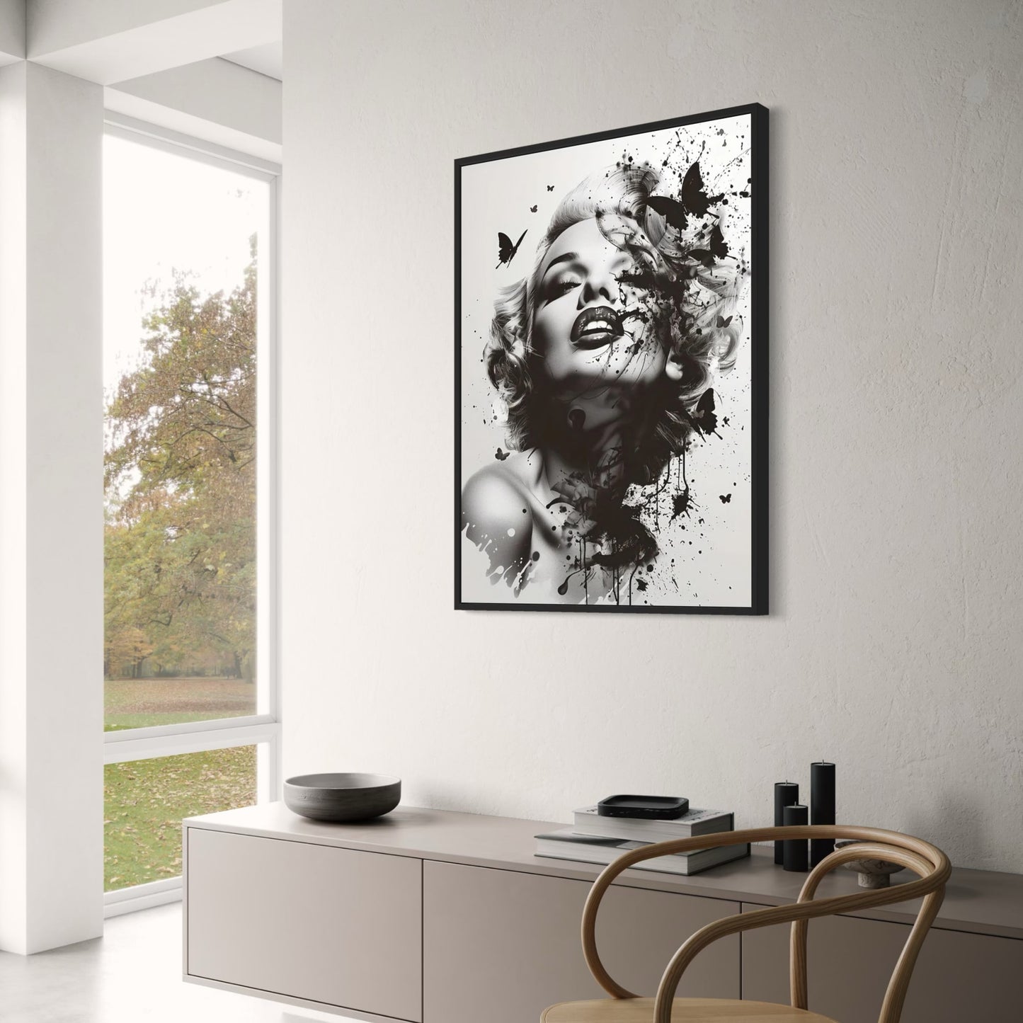 Marilyn Monroe | Vibrant Butterfly Icon