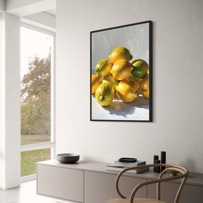 Homegrown Lemons | Vibrant Citrus Art