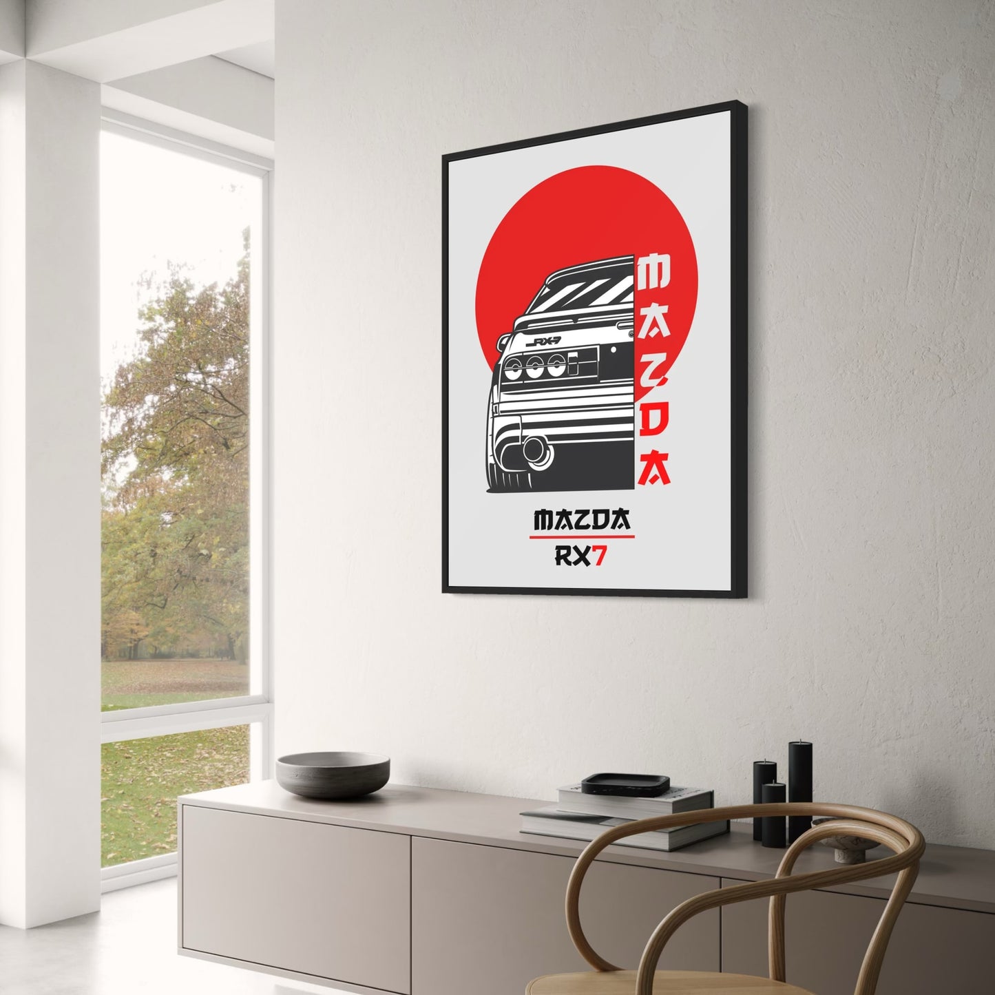 Mazda RX7 | Japanese Sports Car Art