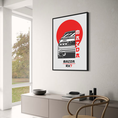 Mazda RX7 | Japanese Sports Car Art