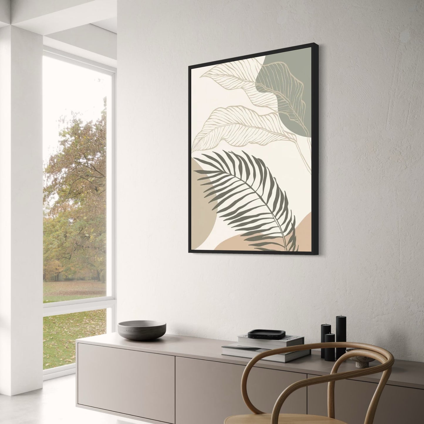 Shapes of Nature Poster | Nature Artwork | Home Wall Decor | Botanical Wall Art | Scenic Prints | Visual Artwork Decor