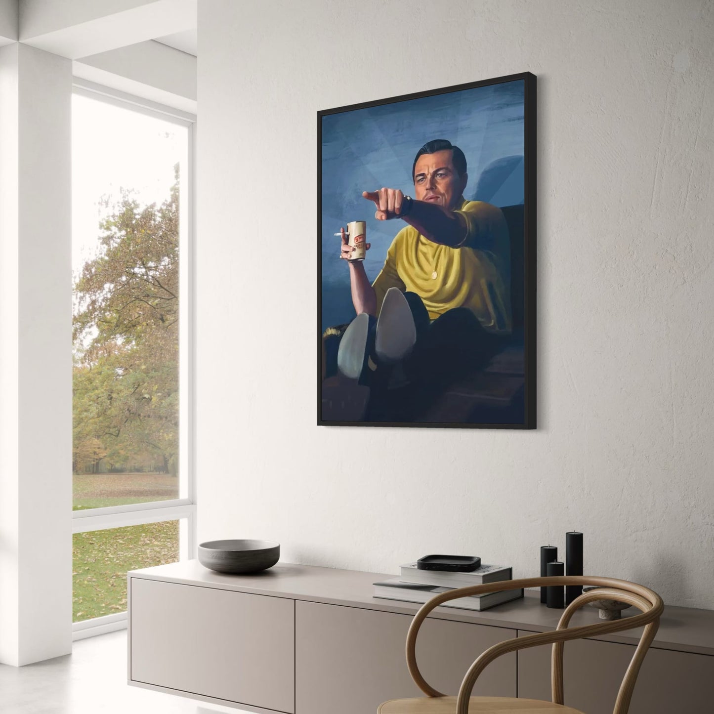 The Wolf of Wall Street | Leonardo DiCaprio | Classic Movie Art