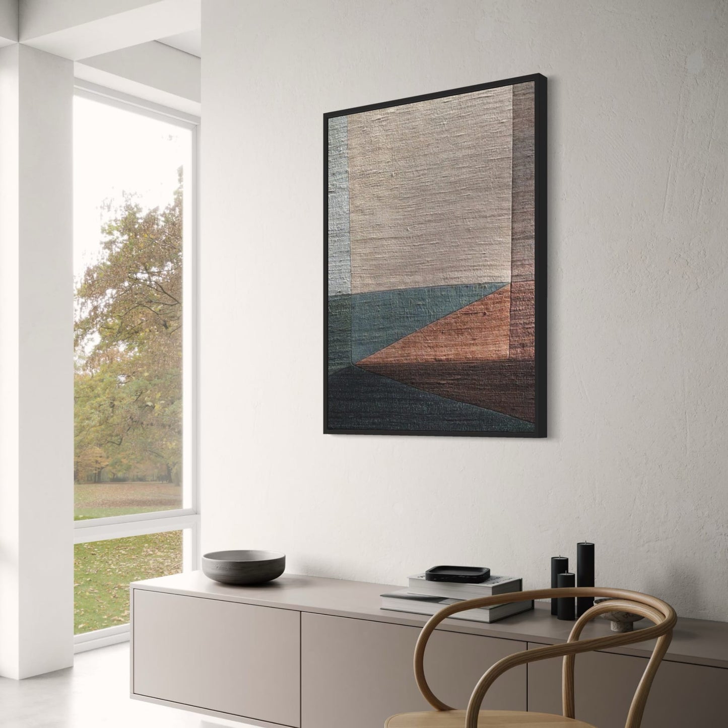 Abstract Tonal Textures | Modern Home Art Poster | Textured Wall Decor | Minimalist Design for Living Room | Office or Bedroom Wall Art