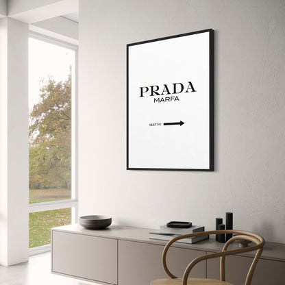 Prada Marfa | Minimalist Fashion Art
