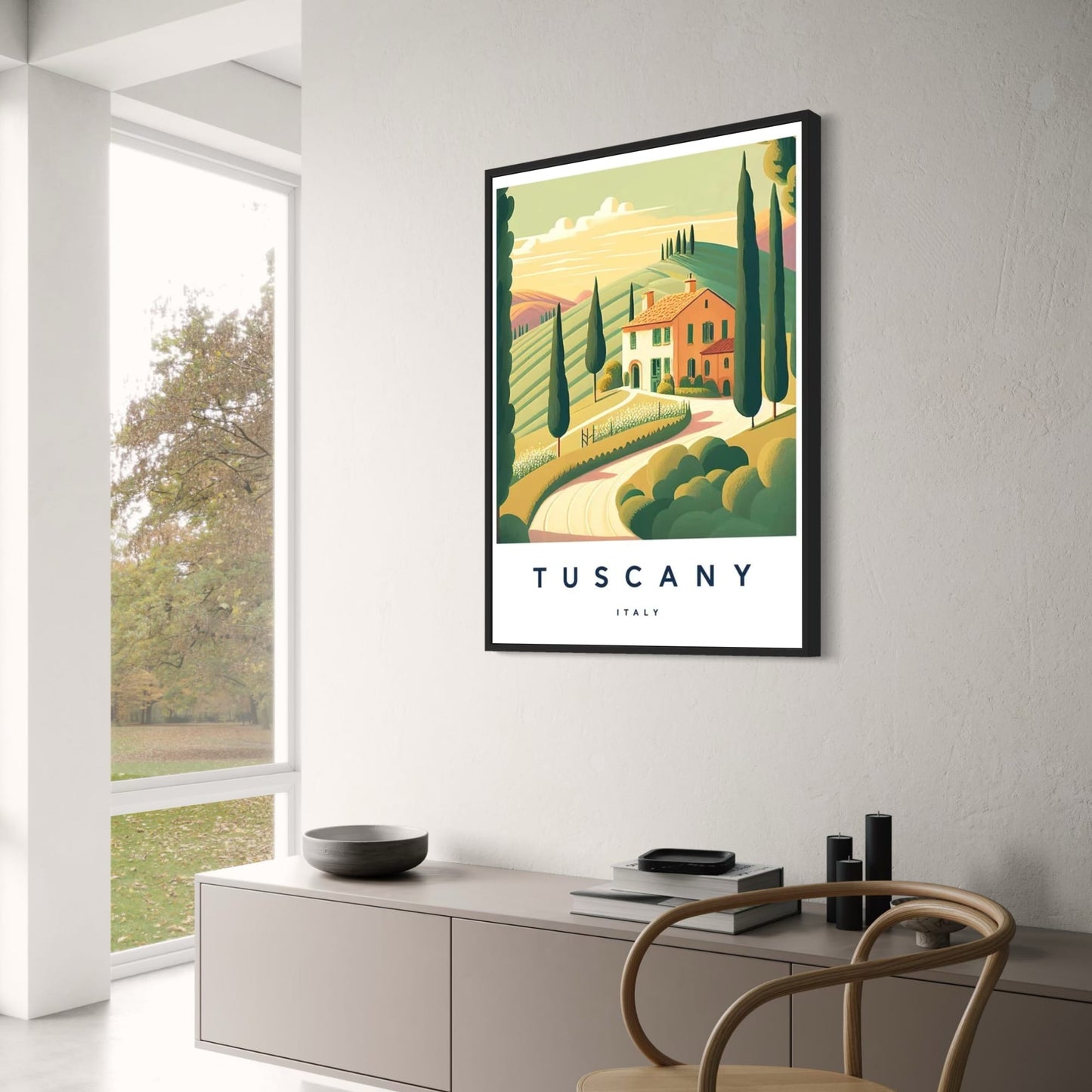 Tuscany Cityscape | Italian Urban Landscape