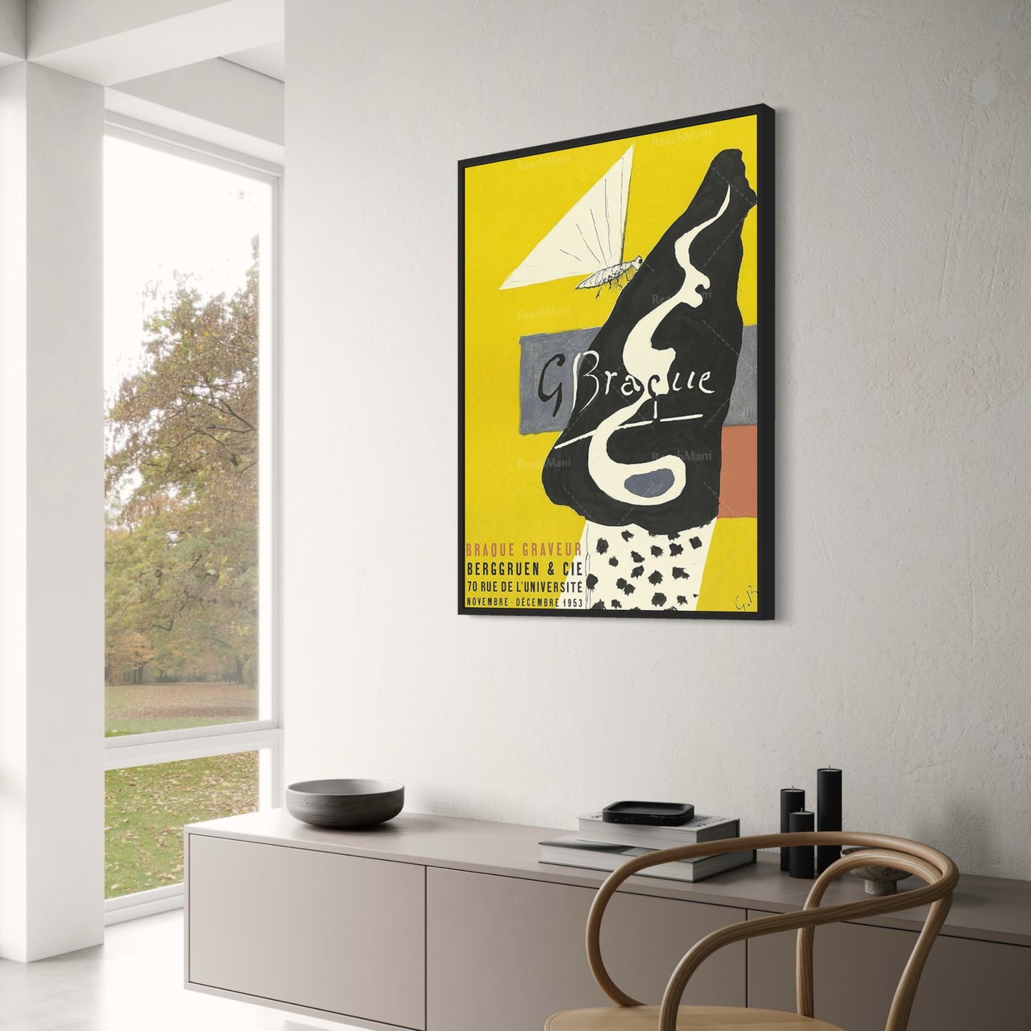 Georges Braque | Graveur 1953 | Vintage French Artwork