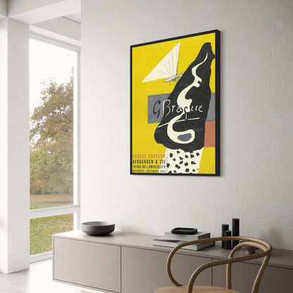 Georges Braque | Graveur 1953 | Vintage French Artwork