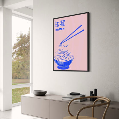Ramen Noodles | Vibrant Japanese Cuisine Art
