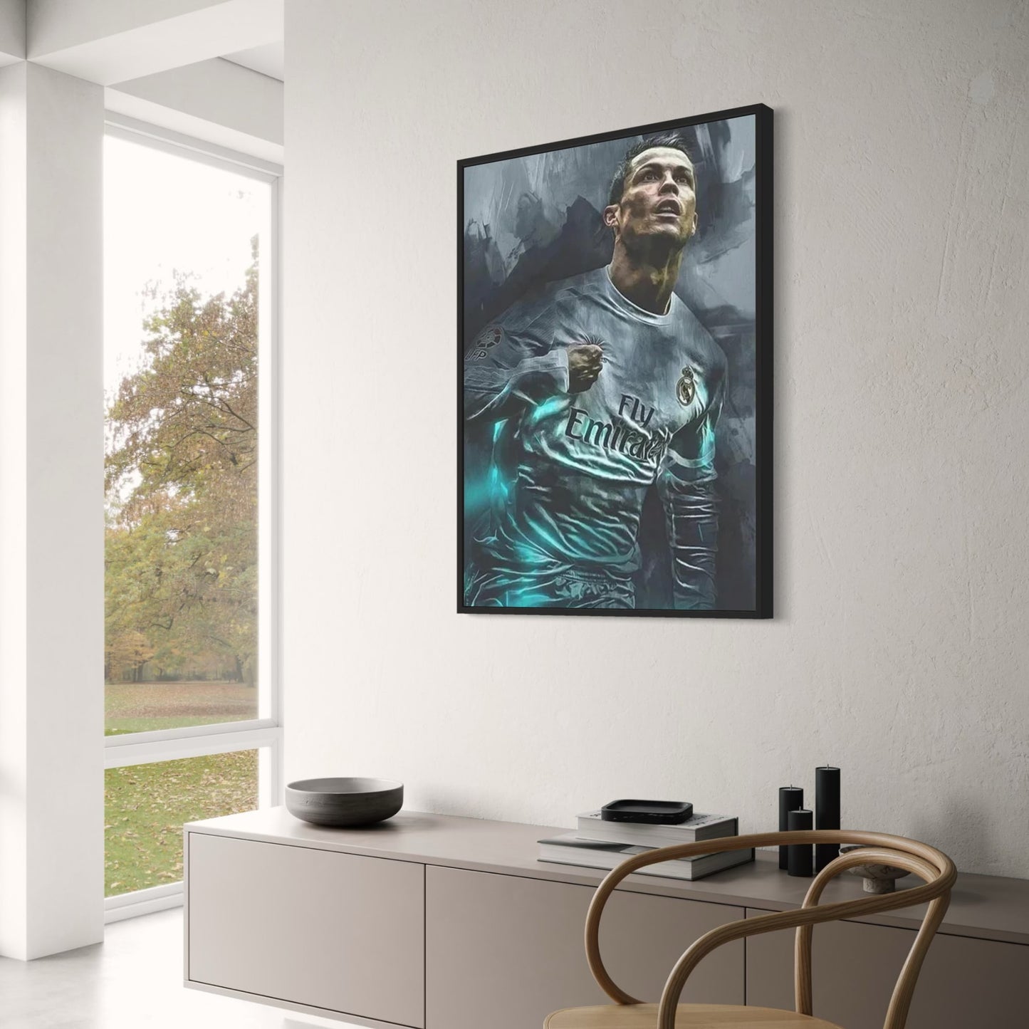 Christiano Ronaldo | Iconic Soccer Artwork