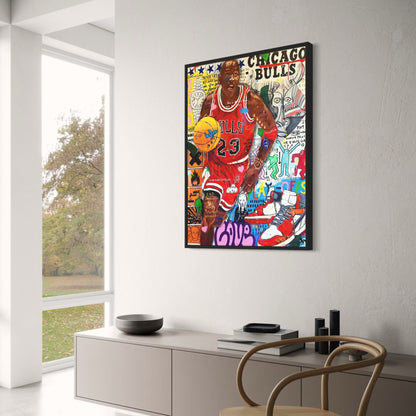 Michael Jordan | Chicago Bulls | Graffiti Style