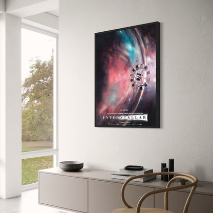 Nordic Style | Interstellar Movie | Space Sci-Fi Canvas