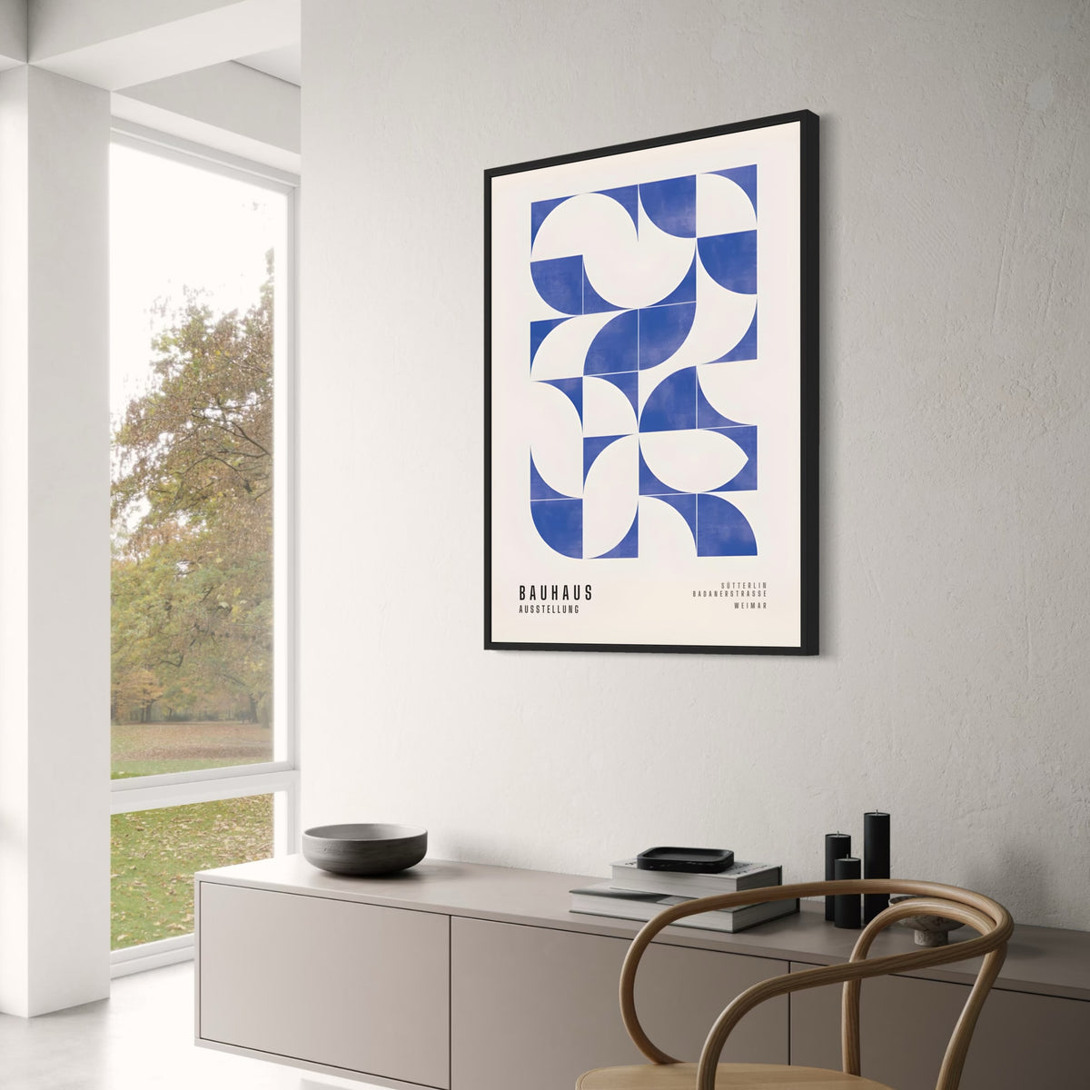 BAUHAUS GEOMETRIC ELEGANCE