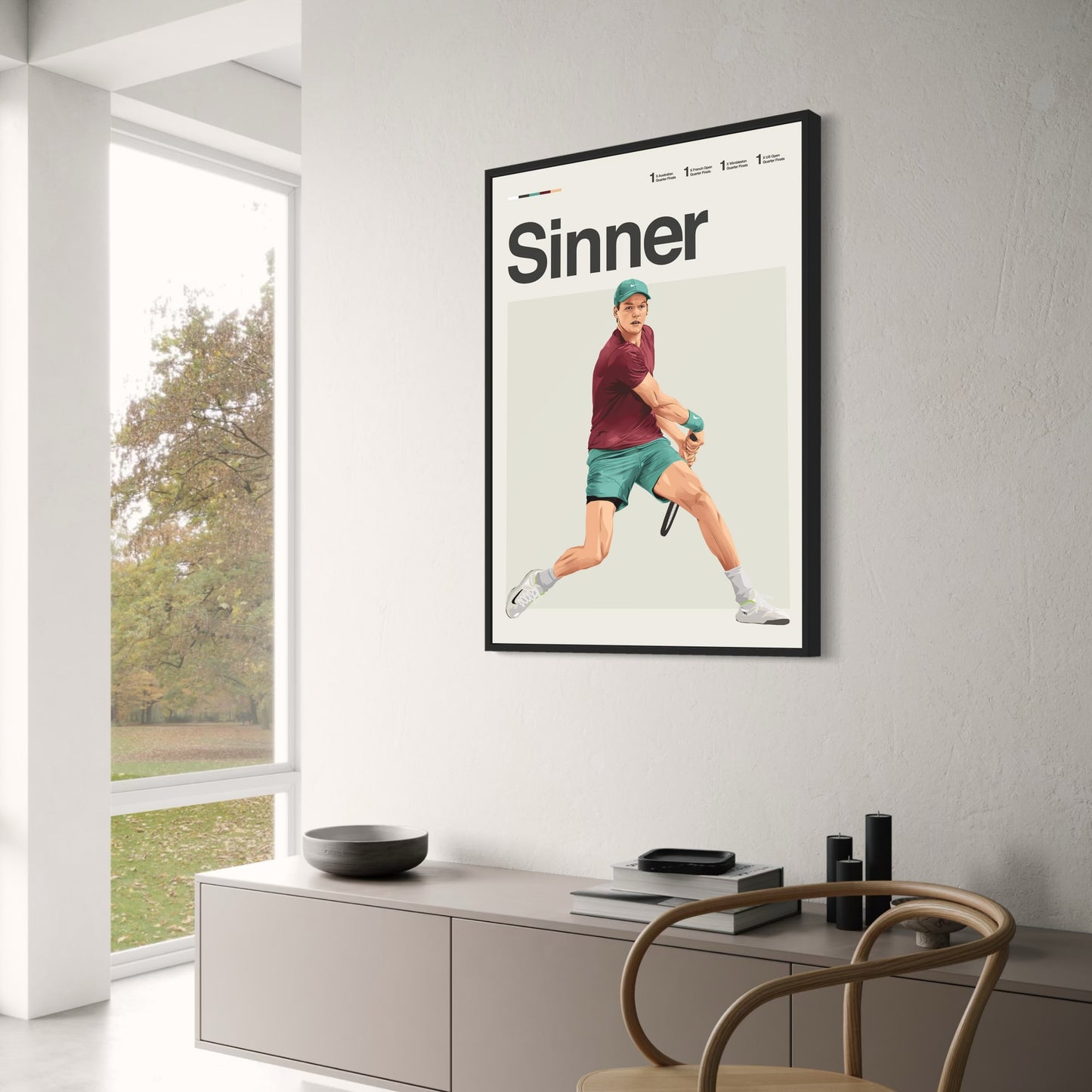 Jannik Sinner | Modern Tennis Art