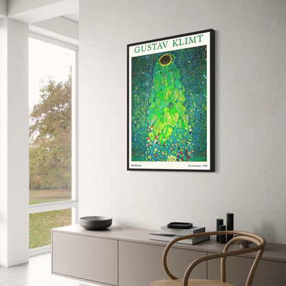 Gustav Klimt | Sunflower | Classic Botanical