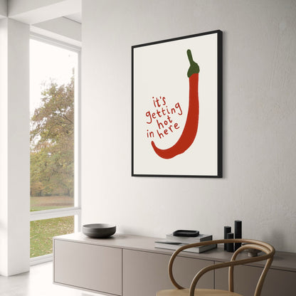 Japanese Hot Chilli Pepper | Vibrant Kitchen Decor