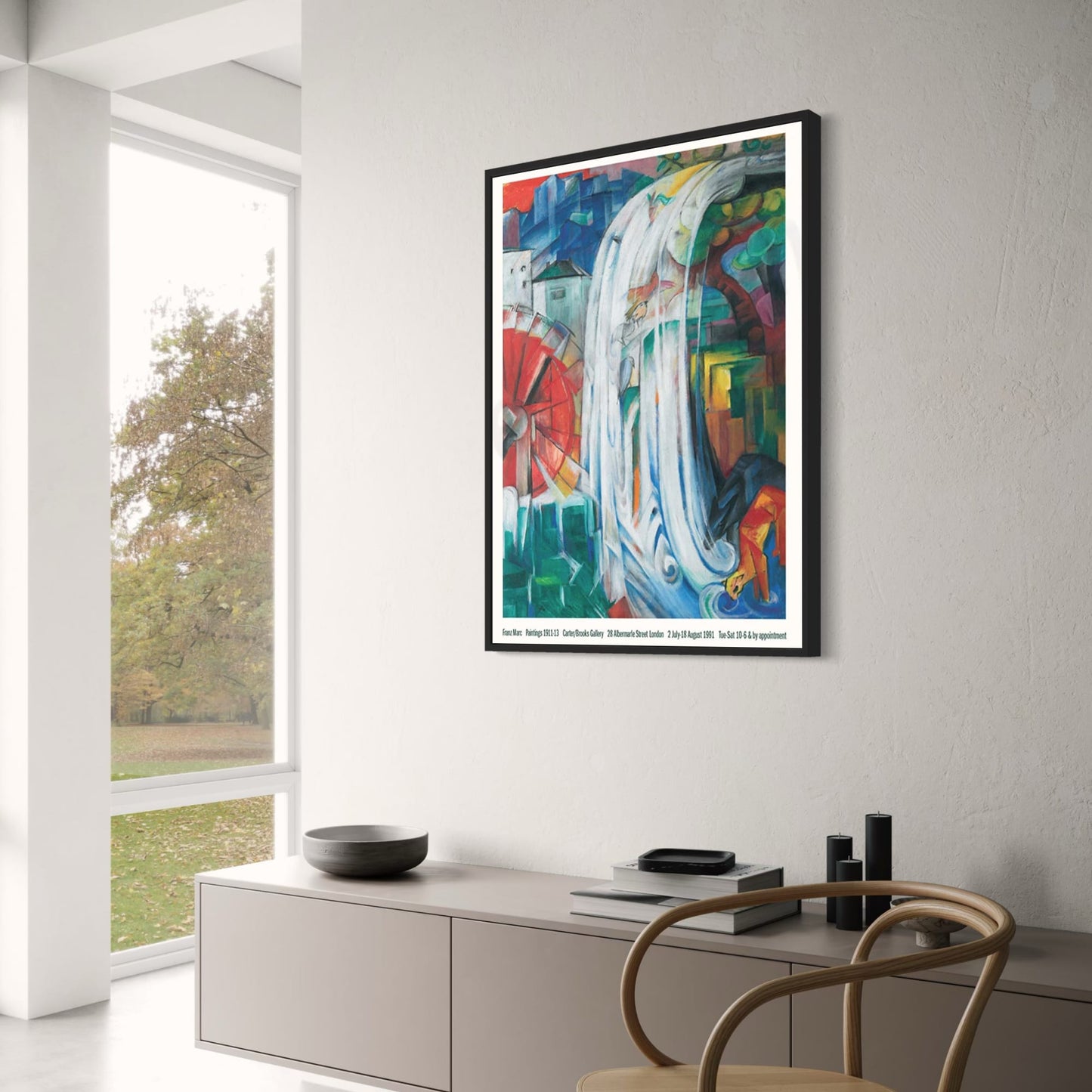 The Bewitched Mill | Franz Marc | 1913 Expressionist