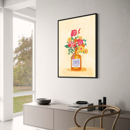 Henri Matisse Quote | Floral Art Design