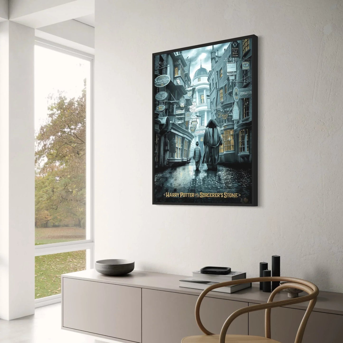 Harry Potter & Hagrid | Movie Art