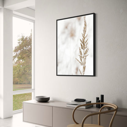 Boho Delicate Stems | Botanical Art Print | Minimalist Wall Decor | Modern Floral Poster | Home & Office Decoration