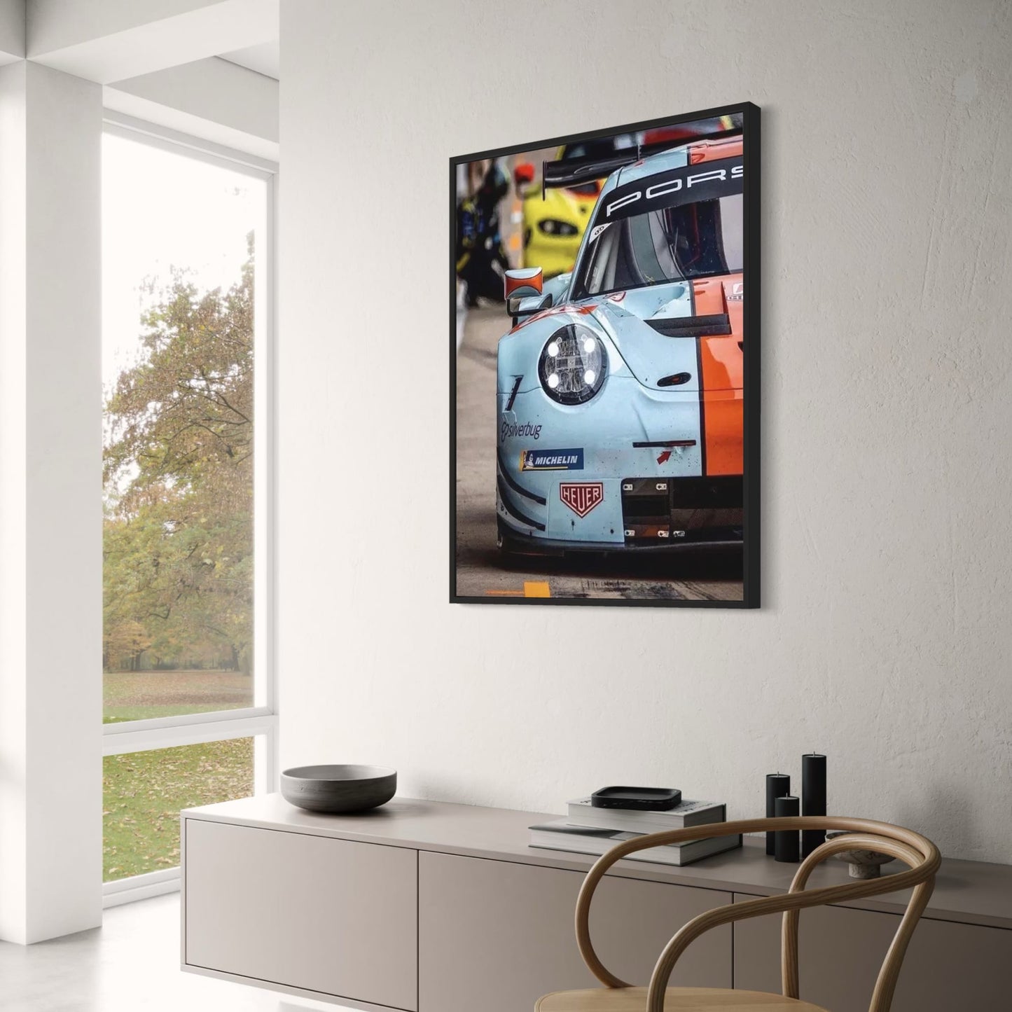 Porsche Racing | Blue Orange Livery | Retro 80s