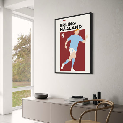 Erling Haaland | Football Legend Art
