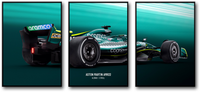 ASTON MARTIN F1 TRIPLE PANEL