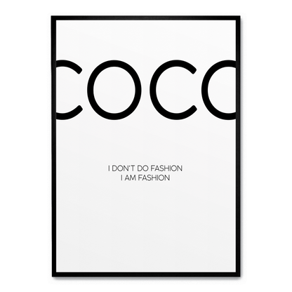 COCO | Artistic Wall Poster | Home Decor | Stylish Visual Artwork for Living Room | Modern Design | Inspirational Decor