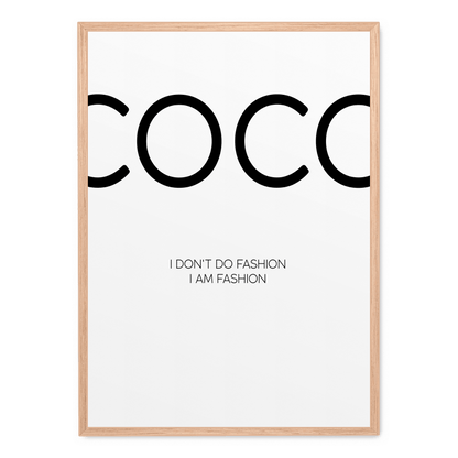 COCO | Artistic Wall Poster | Home Decor | Stylish Visual Artwork for Living Room | Modern Design | Inspirational Decor