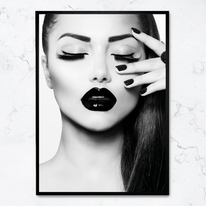 Pure Beauty Poster | Decorative Home Art | Elegant Wall Decor | Aesthetic Visual Artwork | Contemporary Print