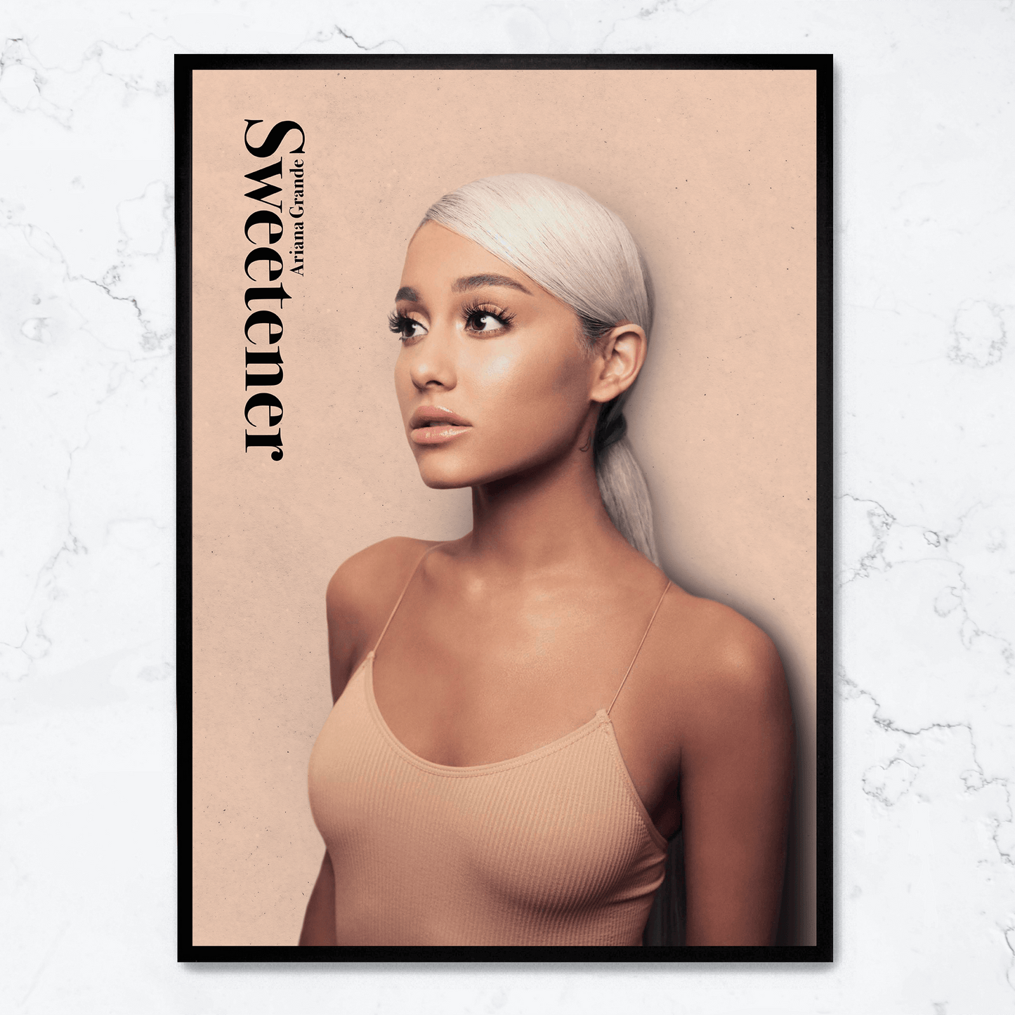 Ariana Grande | Sweetener Album Art | Music Poster | Premium Quality Print | Wall Art Decor | Home & Garden Decor | Modern Stylish Artwork |  Hype Merch | Ideal Gift for Ariana Grande Fans