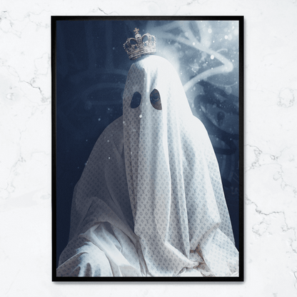 Luxury Ghost | Modern Art Poster | Contemporary Decor | High-Quality Print | Wall Art | Aesthetic Design | Home Decoration