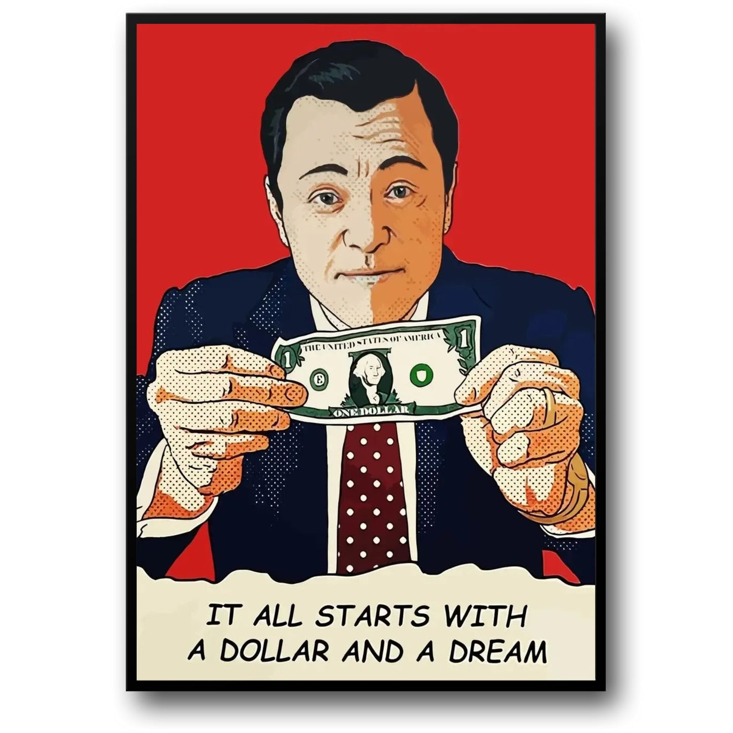 The Wolf of Wall Street | Leonardo DiCaprio Movie Art
