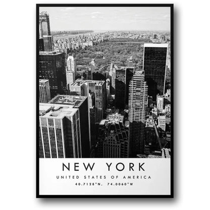 New York City Skyline | Urban Cityscape