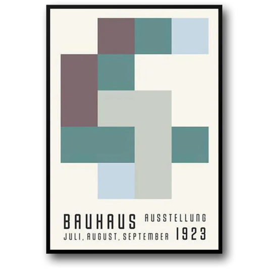 Bauhaus Oceanic Patterns | Modern Art Print | Wall Poster | Geometric Design | Home Decor