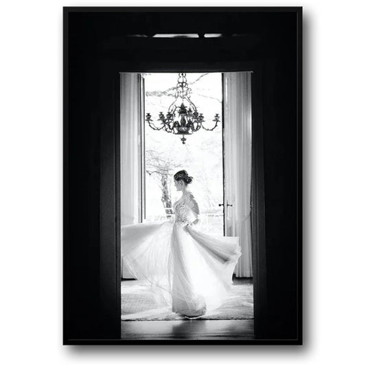 Opulent Entrance | Elegance in the Threshold Poster | Sophisticated Visual Artwork | Home Decor