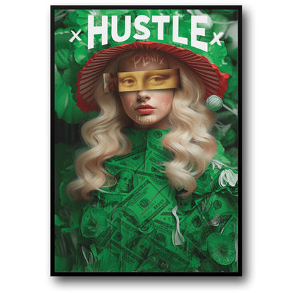 Hustle | Modern Office | Black & White Typography