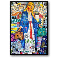 QUEEN'S GRAFFITI PORTRAIT