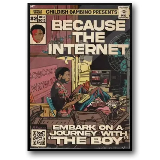 Childish Gambino | Because The Internet | Comic Style