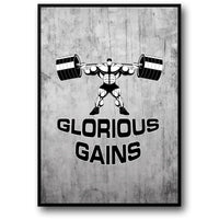Bodybuilding | Motivational Quote | Glorious Gains