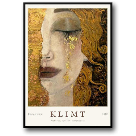 Gustav Klimt | Golden Tears | Expressionist Art