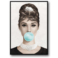 AUDREY IN BUBBLES