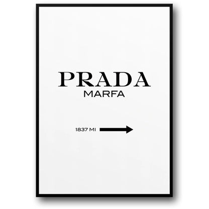 Prada Marfa | Minimalist Fashion Art