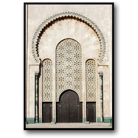 Majestic Mosque Portal | Islamic Architecture Art