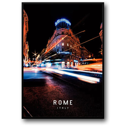 Il Messaggero | Rome Night Lights | Modern-Historic