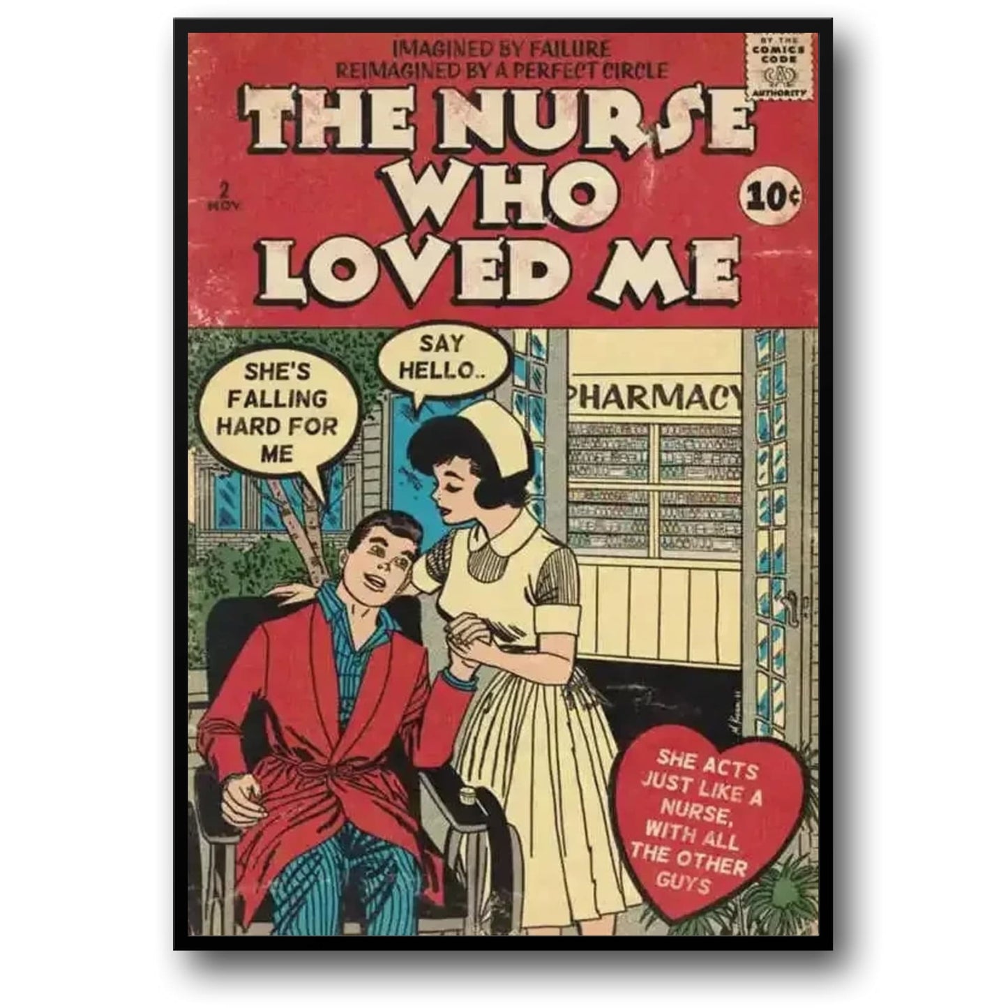 Music Comic Art | Failure - The Nurse Who Loved Me